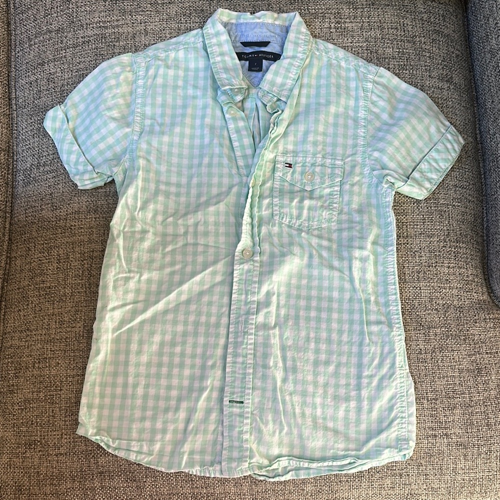 Tommy Hilfiger Gingham Shirt *BUNDLE 4/$10*